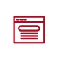 Browser app development icon